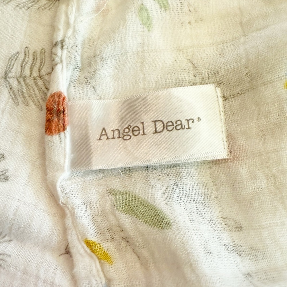 Angel Dear Blue Bird Baby Swaddle Blanket - Picture 3 of 5